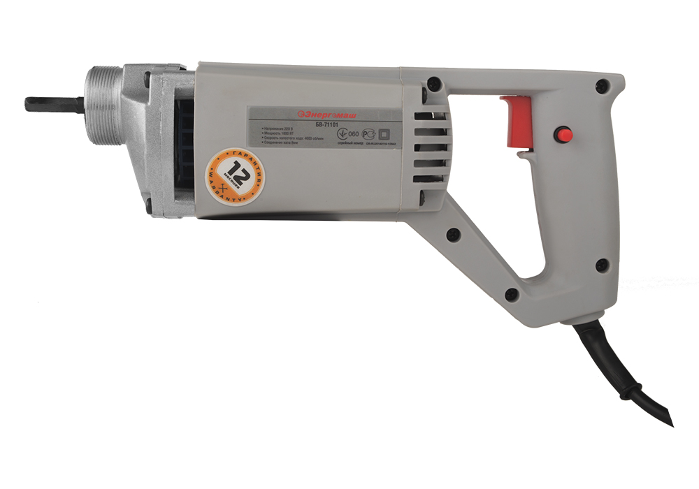 Вибратор глубинный для бетона Энергомаш БВ-71101