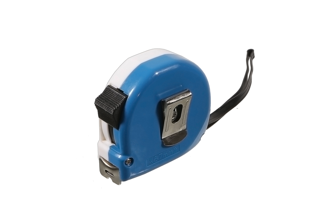 Рулетка 5х19мм, пластиковый корпус, СОЮЗ