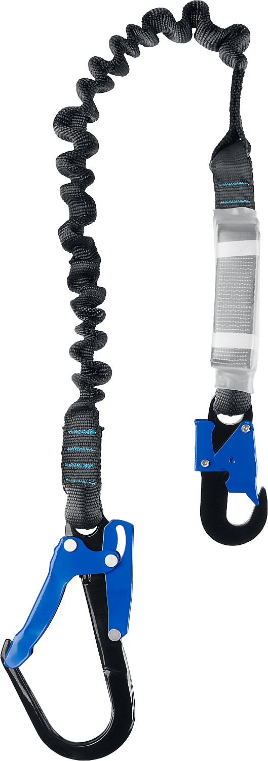 ЗУБР Утес полиамидная лента с амортизатором, эластичный, одноплечный строп, Профессионал (11595)