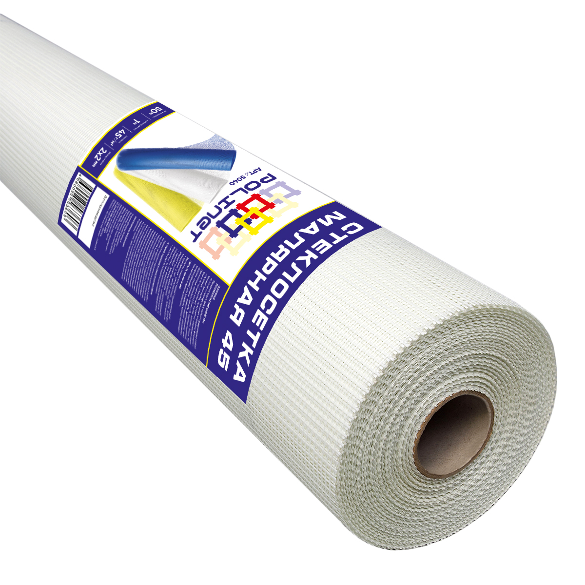 Сетка малярная POLINET (35 м) 2х2мм 45 г/м2