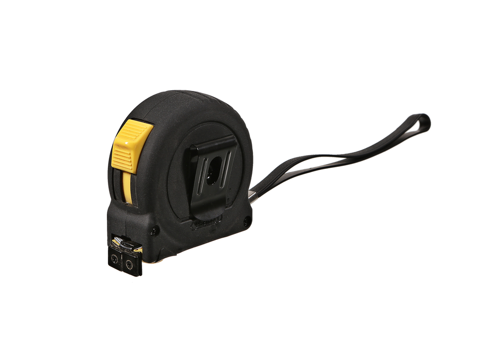 Рулетка 5x19мм, 2 стопа, корпус SoftTouch, супермощный магнит, Hanskonner