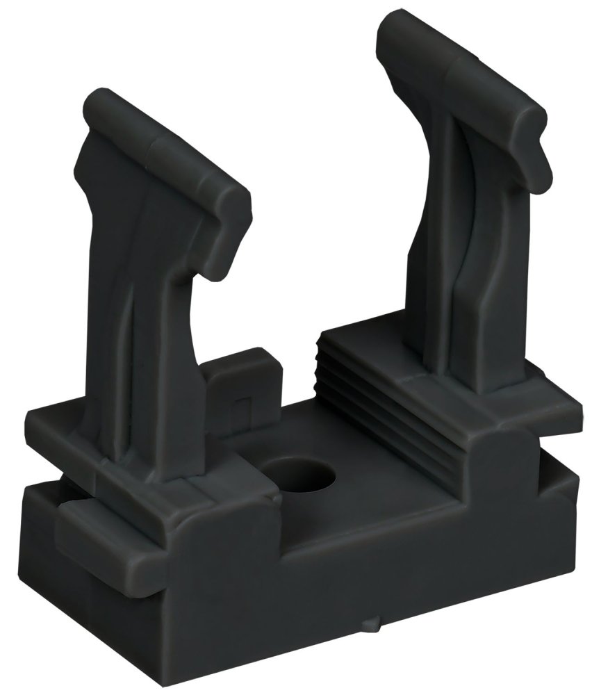 ELASTA Держатель для гофрированных труб под монтажный пистолет CFM16 черный IEK