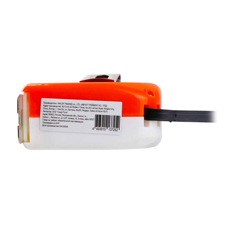 Рулетка 5х25мм, пластиковый корпус, Sturm!