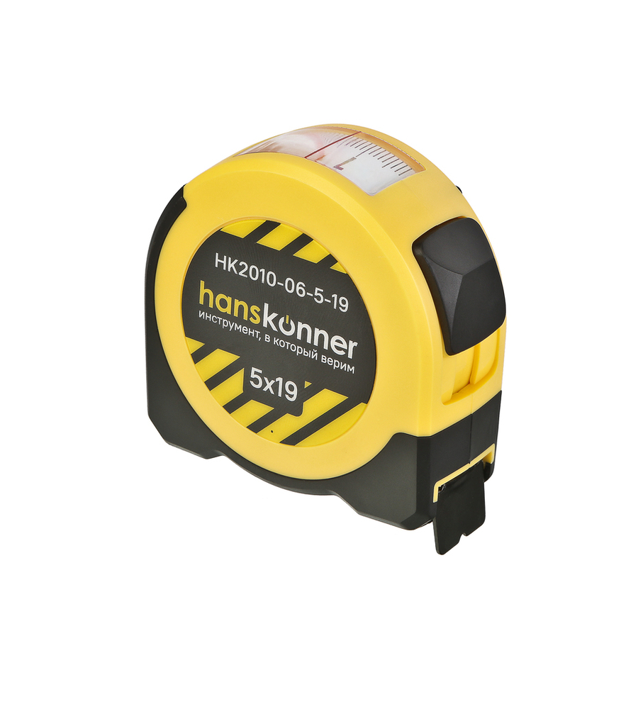 Рулетка 5x19мм, окно автосуммы с корпусом рулетки, Hanskonner