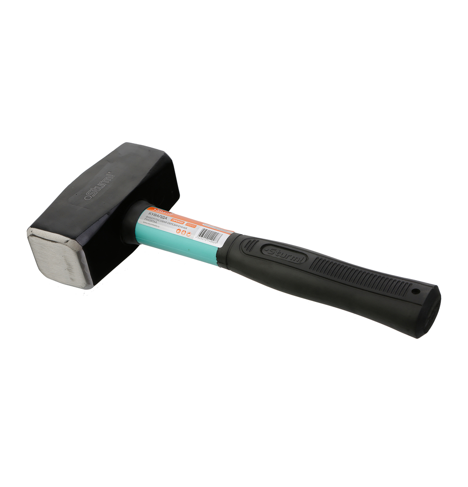 Кувалда 2000 г, кованый боек, фиберглассовый черенок, Sturm! ПРОМО