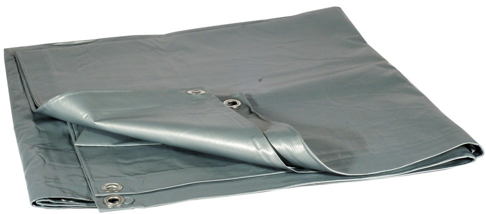 Тент ПВХ 400 гр/м2 2,5х3 м с люверсам