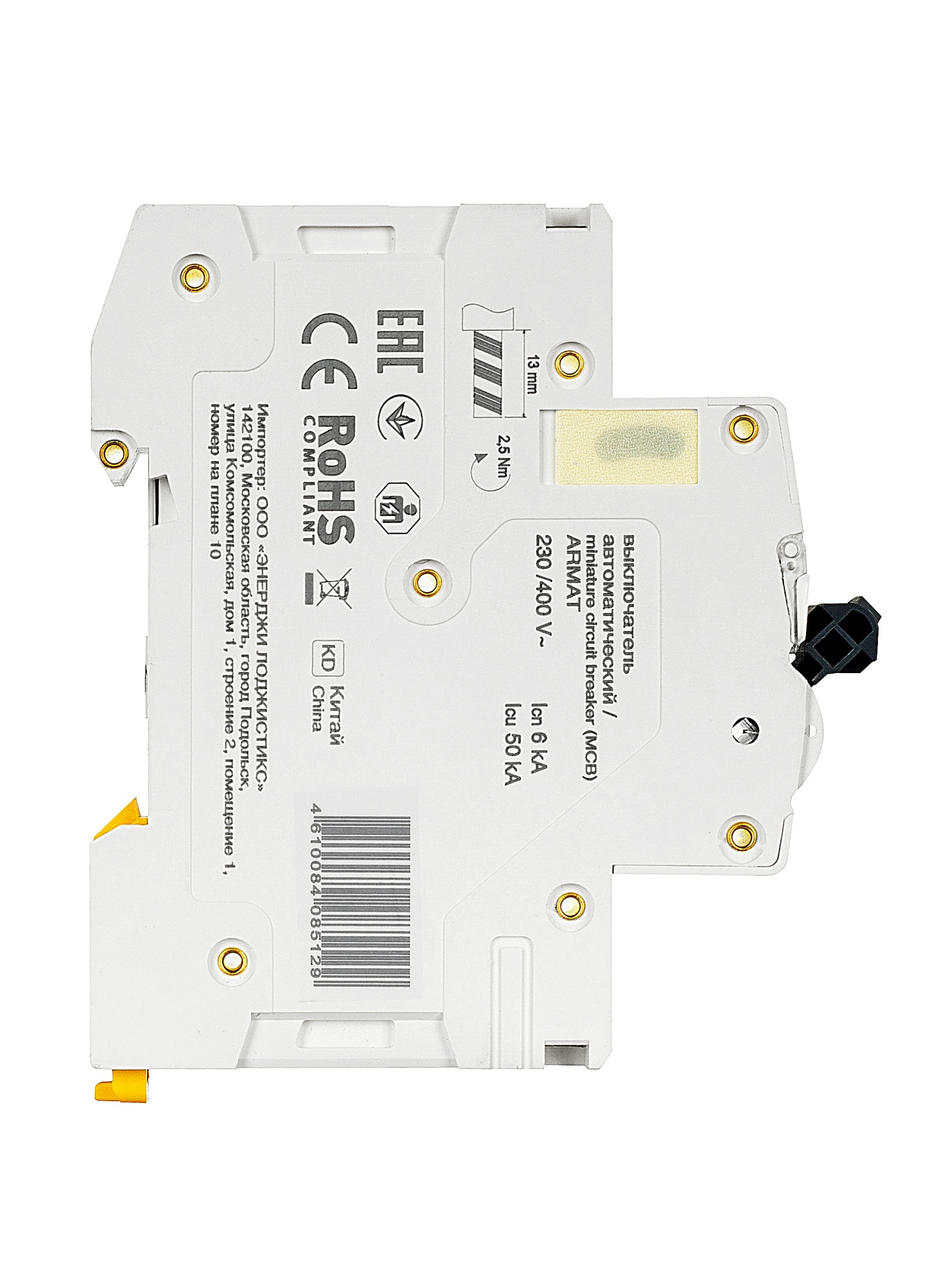 ARMAT Автоматический выключатель M06N 1P C 6А IEK