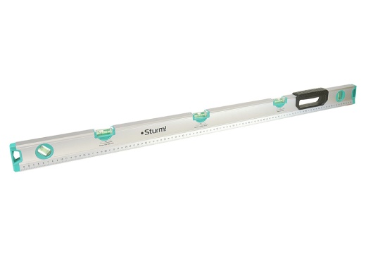 Уровень 1000мм, 5 глазков, углы 0/1.5/3.5/45/90°, точность 1мм/м, Sturm!